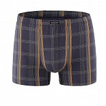 Мужские трусы-боксеры в клетку из высококачественного хлопка