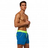 Бирюзовые пляжные мужские шорты