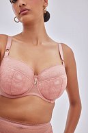 Бюстгальтер Nude Rose с чашками на тонком поролоне
