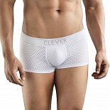 Белые перфорированные трусы-хипсы Clever Ambar Trunks