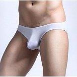 Набор из 4 белых мужских трусов-слипов
