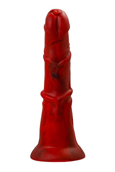 Силиконовый вибратор Monster Rex - 24,5 см.