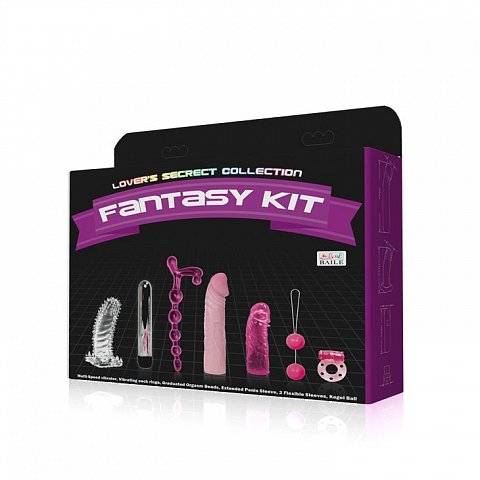 Набор для любовных игр Fantasy Kit из 7 предметов