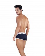 Черные хлопковые трусы-брифы Clever Piping Brief