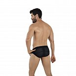 Черные трусы-брифы с эффектом перфорации Zurich Brief