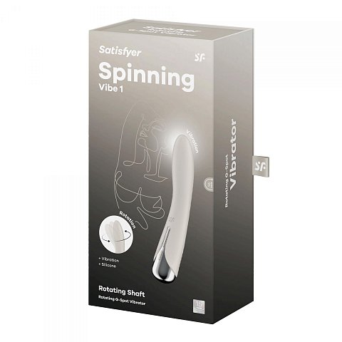 Телесный вибратор-ротатор Spinning Vibe 1 - 18 см.