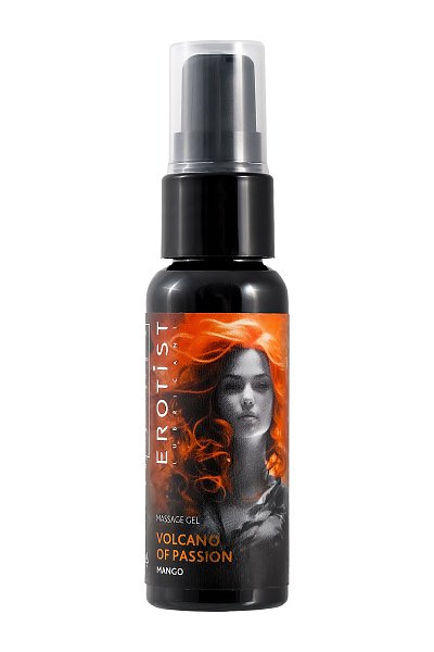 Гель с эффектом вибрации Volcano Of Passion со вкусом манго - 25 мл.
