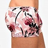 Мужские трусы-хипсы с крупным цветочным принтом