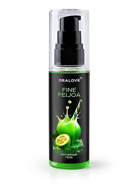 Съедобная смазка на водной основе с ароматом фейхоа - 60 гр.