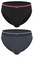 Комплект из двух хлопковых трусов-слипов