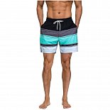 Мужские шорты в полоску для пляжного отдыха