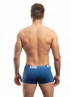 Хлопковые трусы-боксеры с принтом на резинке