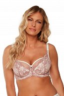 Бюстгальтер Ranita с розовым кружевом на чашке