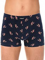 Мужские трусы-боксеры с принтом в виде такс