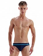 Мужские пляжные плавки с контрастной полосой