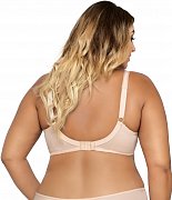 Комфортный бюстгальтер plus size на косточках с боковыми поддержками