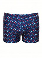 Мужские плавки-боксеры +size с принтом в виде звезд