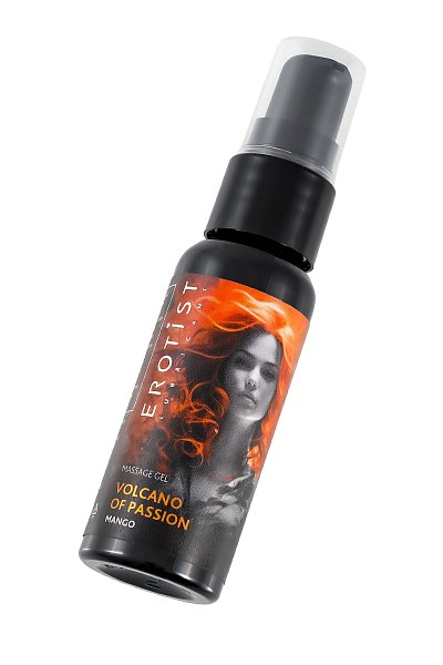 Гель с эффектом вибрации Volcano Of Passion со вкусом манго - 25 мл.