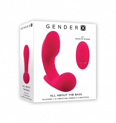 Розовый вибростимулятор G зоны All About the Bass