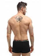 Мужские трусы-боксеры с широкой резинкой в милитари стиле