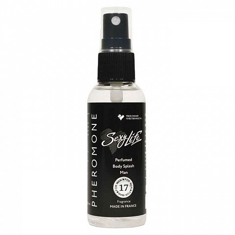 Мужской парфюмированный спрей с феромонами Sexy Life №17 - 50 мл.