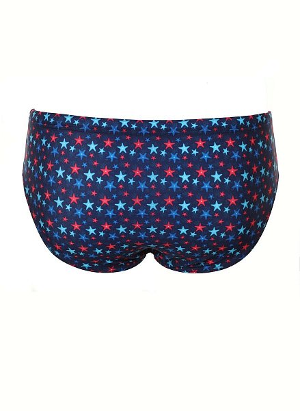 Мужские плавки-слипы с принтом в виде звездочек