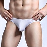 Набор из 4 белых мужских трусов-слипов