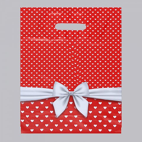 Пакет «Скарлетт» с вырубной ручкой (30х38 см)