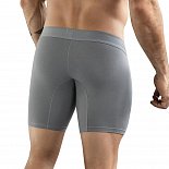 Серые удлиненные трусы-боксеры Caribbean Long Boxer