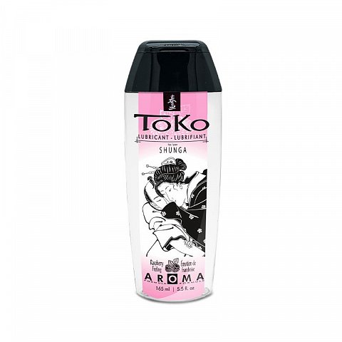 Интимная смазка TOKO Aroma Raspberry Feeling с ароматом малины - 165 мл.