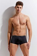 Мужские трусы-боксеры с тонкой брендированной резинкой Second Skin Trunk