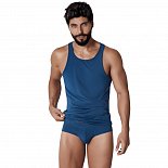 Темно-синяя мужская майка Basis Tank-Top