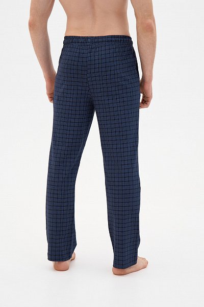 Хлопковые брюки в клетку