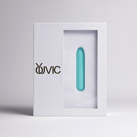 Бирюзовая перезаряжаемая вибропуля Youvic