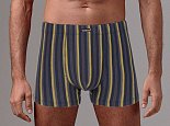 Мужские трусы-боксеры в контрастную полоску