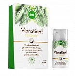 Возбуждающий гель с ароматом кокоса Vibration Coconut - 15 мл.