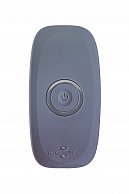 Серая анальная вибровтулка Booty Absolute Beginners 2 - 7,9 см.