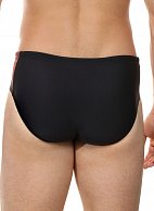 Мужские плавки с оригинальной брендированной вставкой сбоку