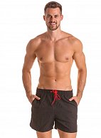 Мужские плавки-шорты с поясом на резинке